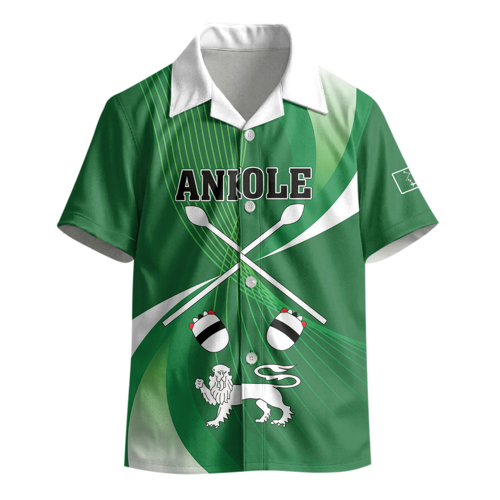 Personalised Kingdom of Ankole Kid Hawaiian Shirt Obugabe Bw Ankole