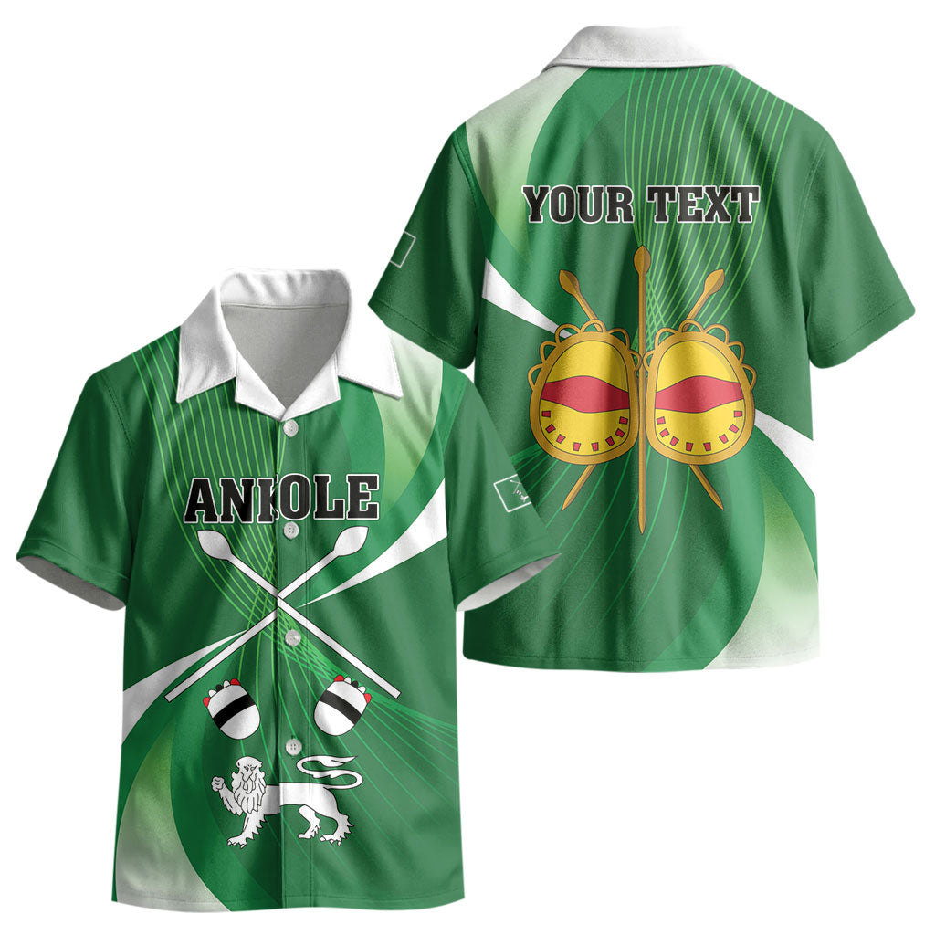 Personalised Kingdom of Ankole Kid Hawaiian Shirt Obugabe Bw Ankole