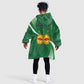 Personalised Kingdom of Ankole Kid Wearable Blanket Hoodie Obugabe Bw Ankole