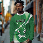Personalised Kingdom of Ankole Long Sleeve Shirt Obugabe Bw Ankole