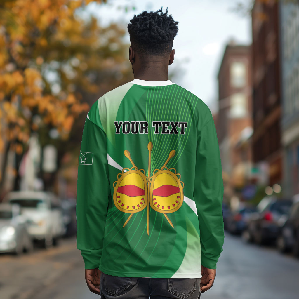 Personalised Kingdom of Ankole Long Sleeve Shirt Obugabe Bw Ankole