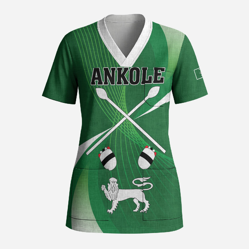 Personalised Kingdom of Ankole Scrub Top Obugabe Bw Ankole