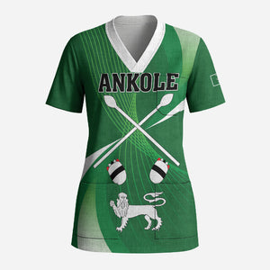 Personalised Kingdom of Ankole Scrub Top Obugabe Bw Ankole