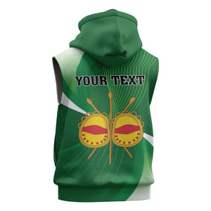 Personalised Kingdom of Ankole Sleeveless Hoodie Obugabe Bw Ankole