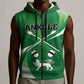 Personalised Kingdom of Ankole Sleeveless Zip Hoodie Obugabe Bw Ankole