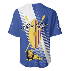 Personalised Buganda Baseball Jersey Ekitiibwa kya Buganda