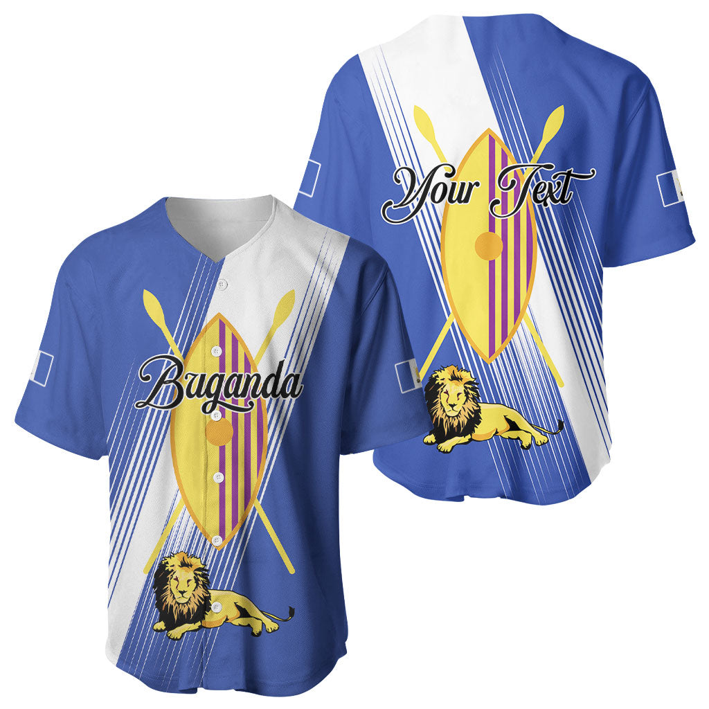 Personalised Buganda Baseball Jersey Ekitiibwa kya Buganda