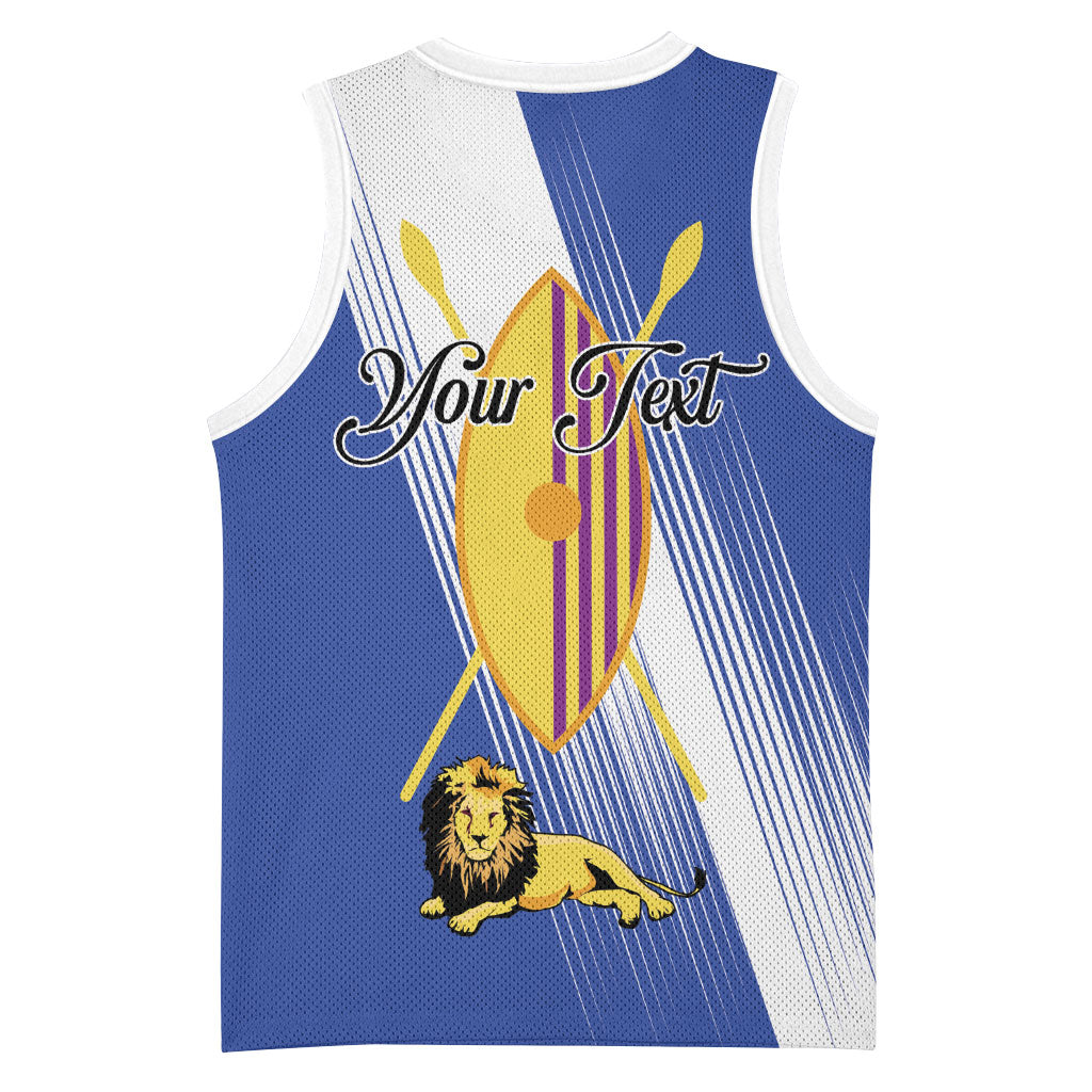 Personalised Buganda Basketball Jersey Ekitiibwa kya Buganda