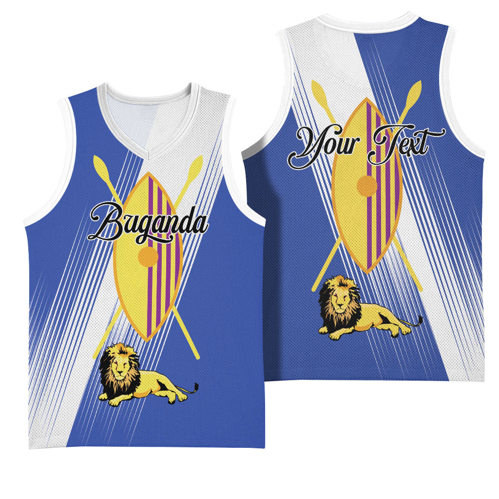 Personalised Buganda Basketball Jersey Ekitiibwa kya Buganda