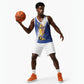 Personalised Buganda Basketball Jersey Ekitiibwa kya Buganda