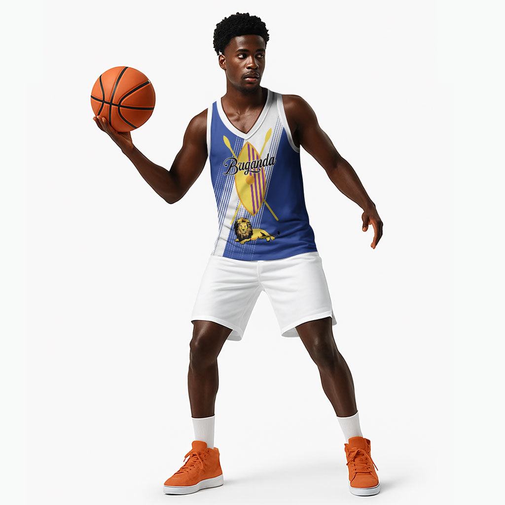 Personalised Buganda Basketball Jersey Ekitiibwa kya Buganda
