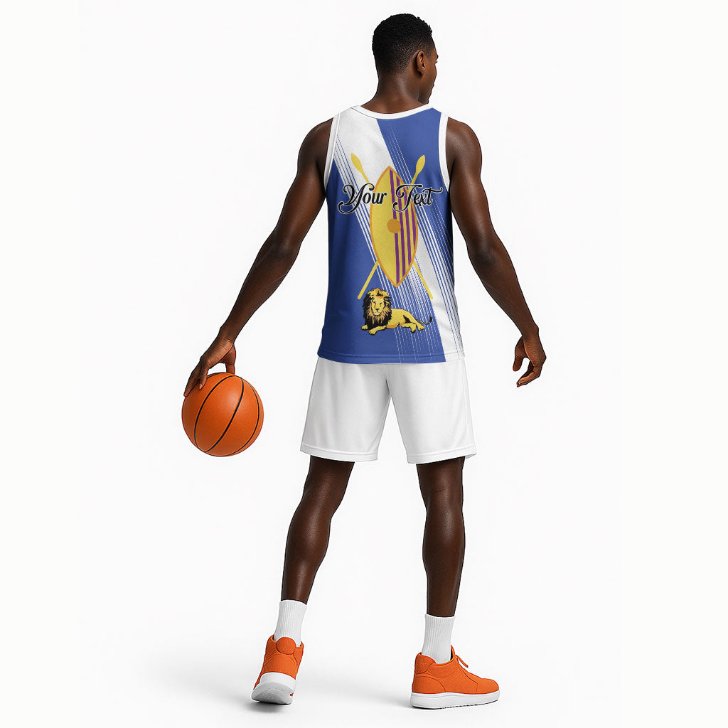 Personalised Buganda Basketball Jersey Ekitiibwa kya Buganda