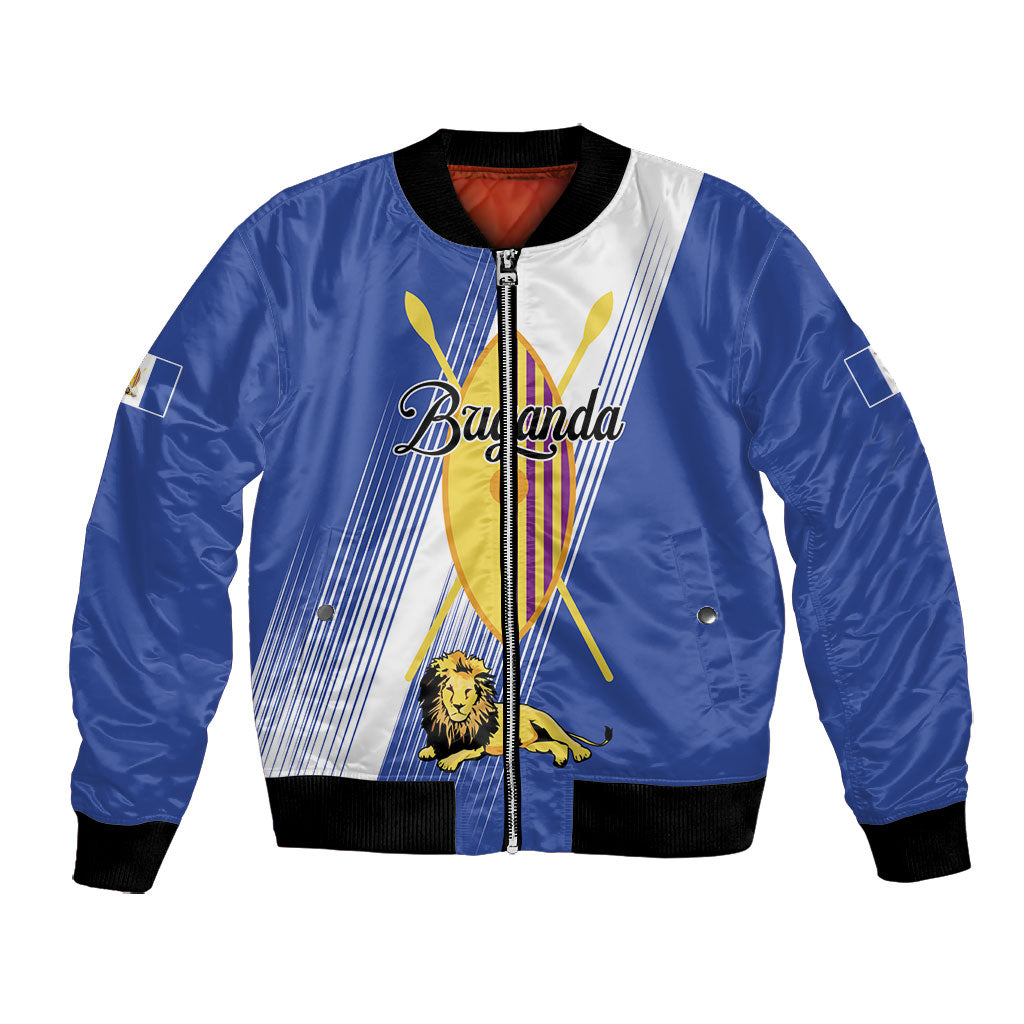 Personalised Buganda Bomber Jacket Ekitiibwa kya Buganda