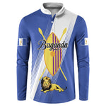 Personalised Buganda Button Sweatshirt Ekitiibwa kya Buganda