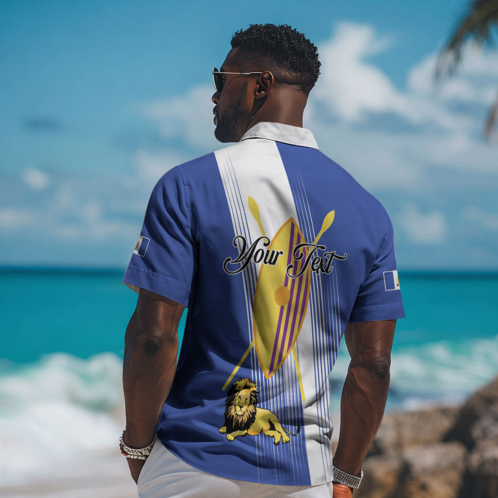 Personalised Buganda Hawaiian Shirt Ekitiibwa kya Buganda