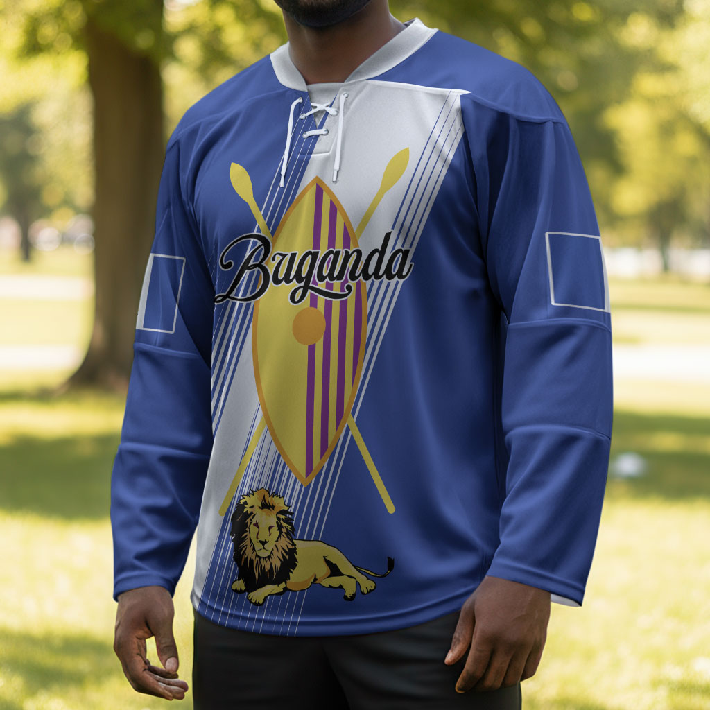 Personalised Buganda Hockey Jersey Ekitiibwa kya Buganda
