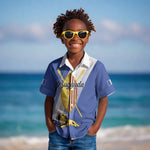 Personalised Buganda Kid Hawaiian Shirt Ekitiibwa kya Buganda