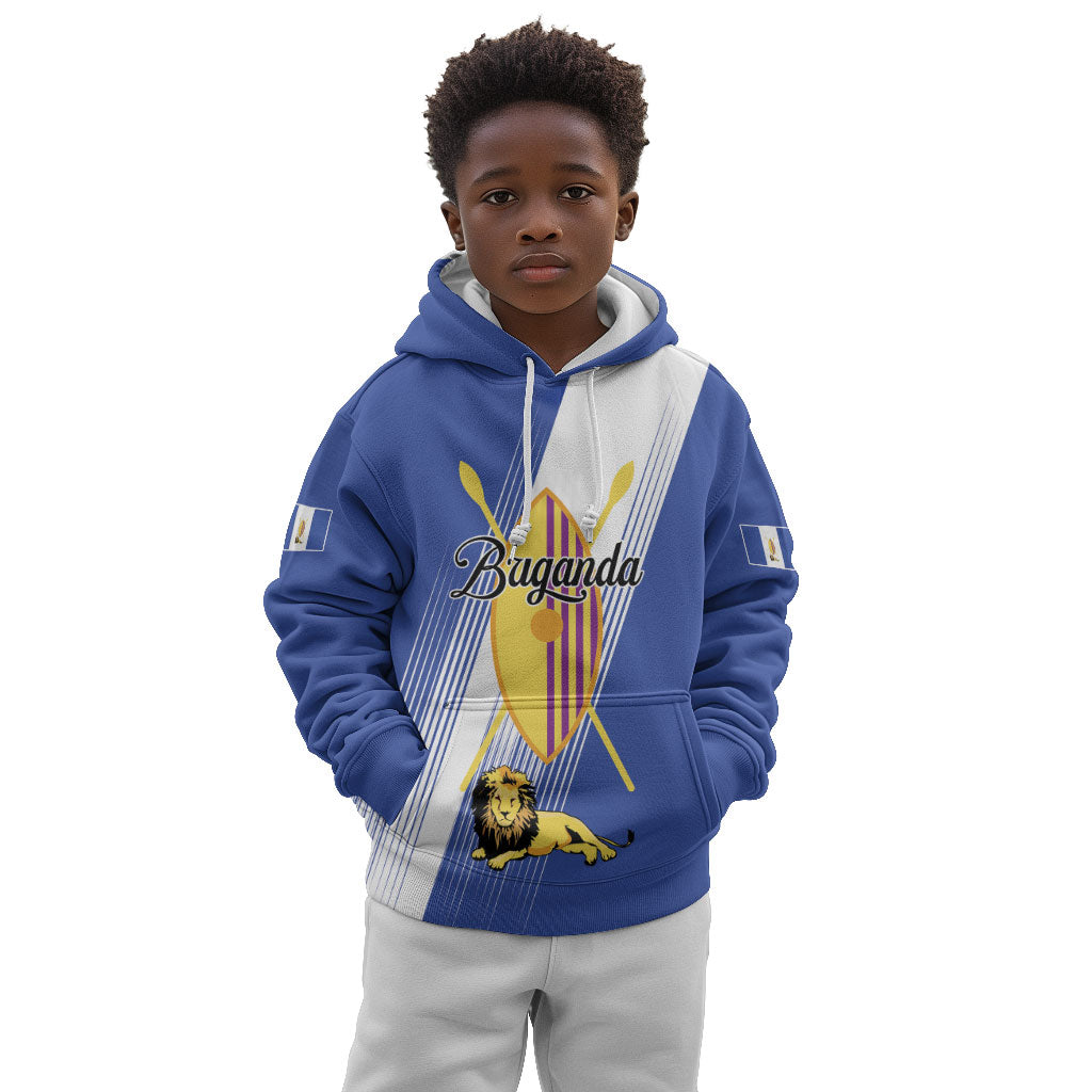 Personalised Buganda Kid Hoodie Ekitiibwa kya Buganda