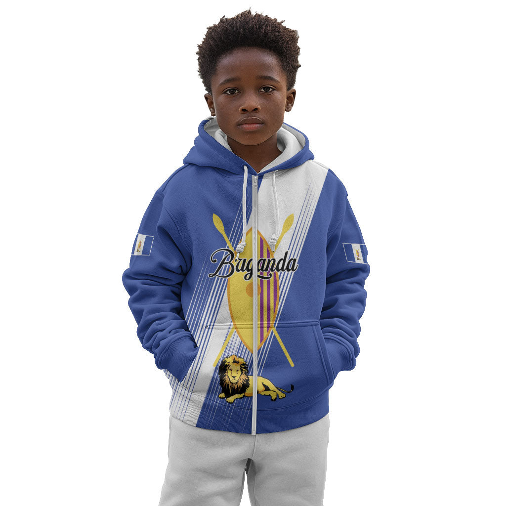 Personalised Buganda Kid Hoodie Ekitiibwa kya Buganda