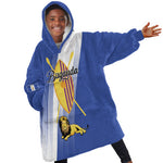Personalised Buganda Kid Wearable Blanket Hoodie Ekitiibwa kya Buganda