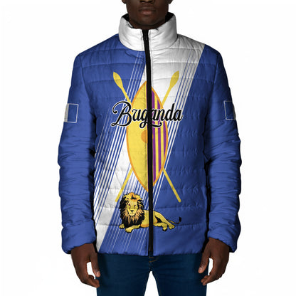 Personalised Buganda Padded Jacket Ekitiibwa kya Buganda