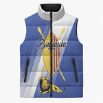 Personalised Buganda Sleeveless Puffer Jacket Ekitiibwa kya Buganda