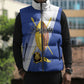 Personalised Buganda Sleeveless Puffer Jacket Ekitiibwa kya Buganda