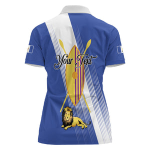 Personalised Buganda Women Polo Shirt Ekitiibwa kya Buganda