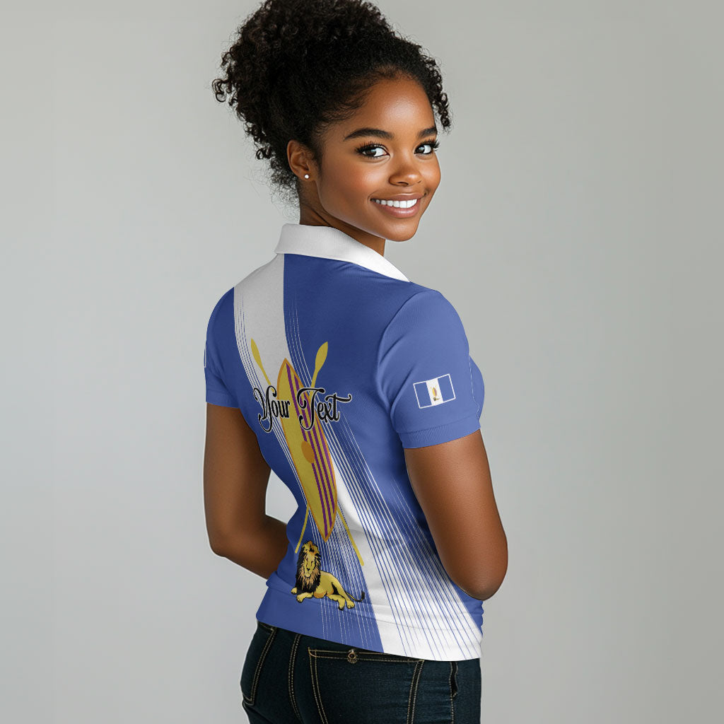 Personalised Buganda Women Polo Shirt Ekitiibwa kya Buganda