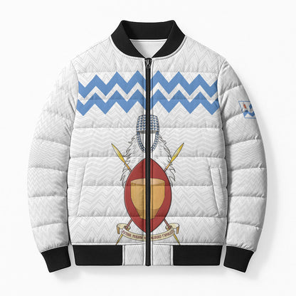 Bunyoro Kitara Kingdom Bomber Puffer Jacket Habwa Ruhanga n Ihanga Lyange