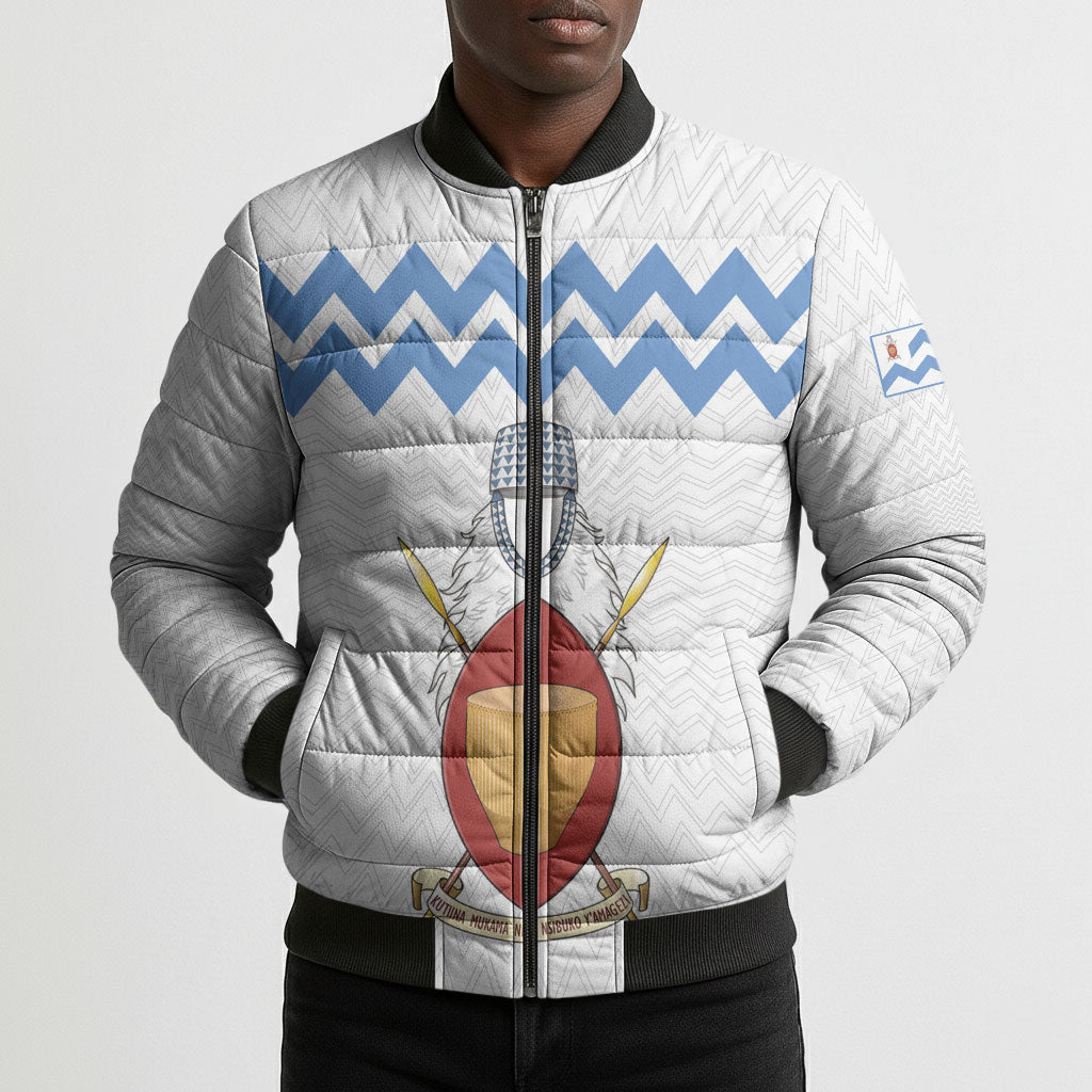 Bunyoro Kitara Kingdom Bomber Puffer Jacket Habwa Ruhanga n Ihanga Lyange