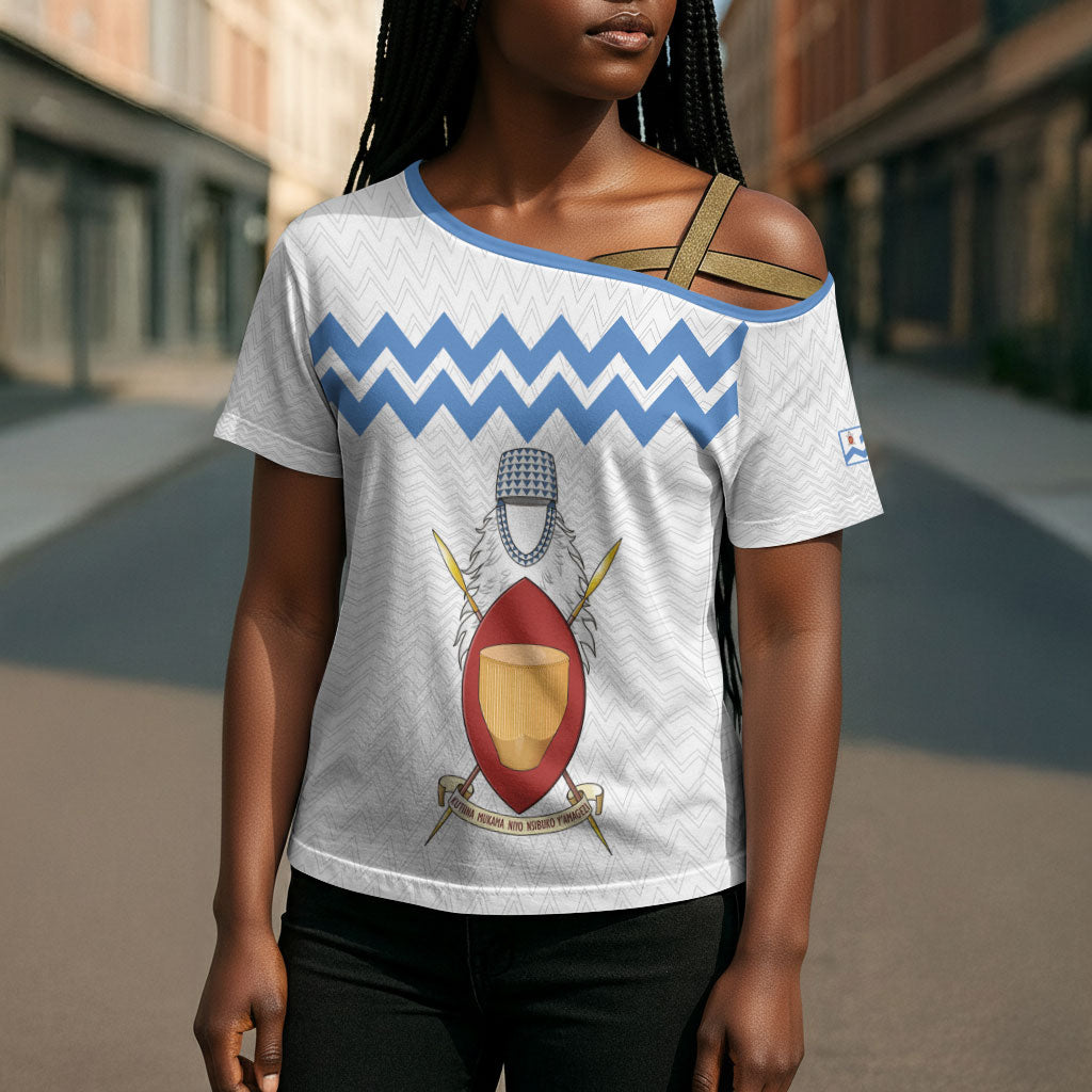 Bunyoro Kitara Kingdom Cross Shoulder Shirt Habwa Ruhanga n Ihanga Lyange