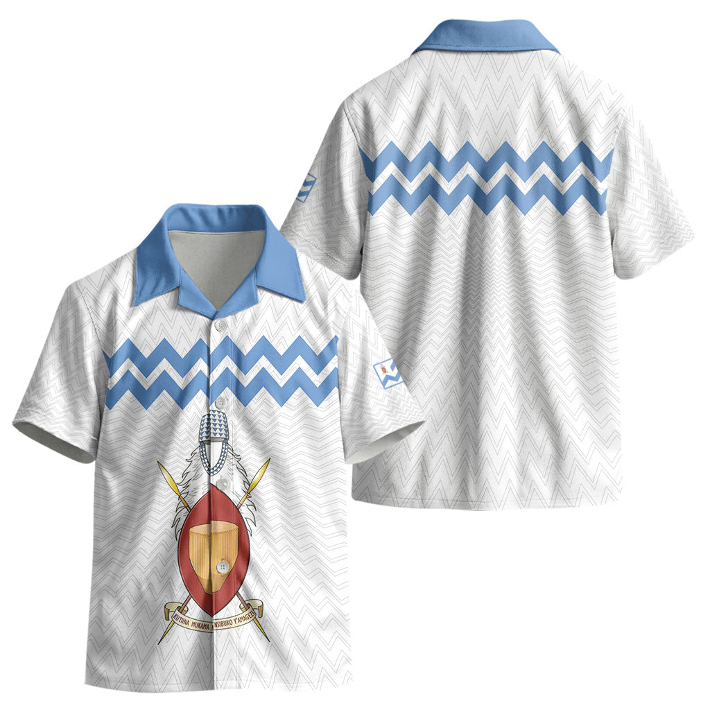 Bunyoro Kitara Kingdom Kid Hawaiian Shirt Habwa Ruhanga n Ihanga Lyange