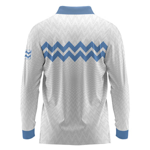Bunyoro Kitara Kingdom Long Sleeve Polo Shirt Habwa Ruhanga n Ihanga Lyange