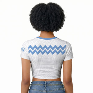 Bunyoro Kitara Kingdom Raglan Cropped T shirt Habwa Ruhanga n Ihanga Lyange