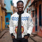 Bunyoro Kitara Kingdom Sleeve Zip Bomber Jacket Habwa Ruhanga n Ihanga Lyange