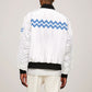 Bunyoro Kitara Kingdom Sleeve Zip Bomber Jacket Habwa Ruhanga n Ihanga Lyange