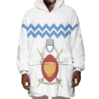 Bunyoro Kitara Kingdom Wearable Blanket Hoodie Habwa Ruhanga n Ihanga Lyange