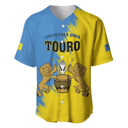 Personalised Kingdom of Tooro Baseball Jersey Obukama bwa Tooro