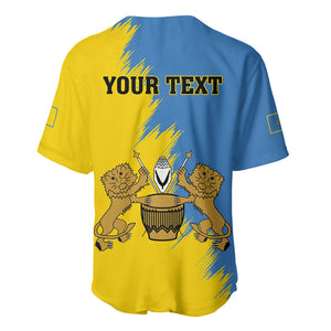 Personalised Kingdom of Tooro Baseball Jersey Obukama bwa Tooro