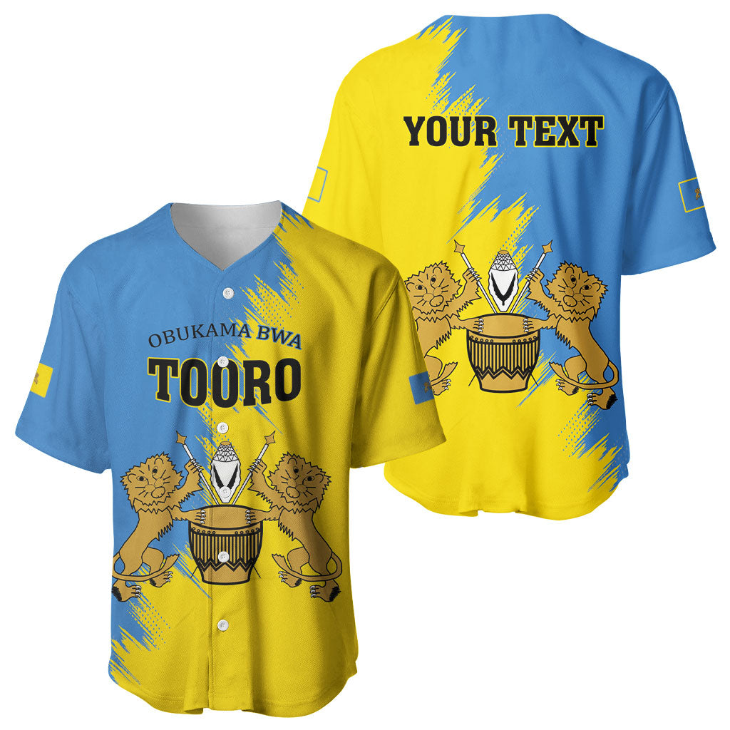 Personalised Kingdom of Tooro Baseball Jersey Obukama bwa Tooro
