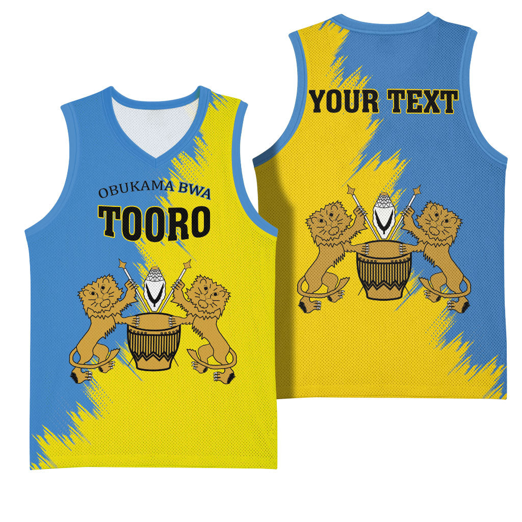 Personalised Kingdom of Tooro Basketball Jersey Obukama bwa Tooro