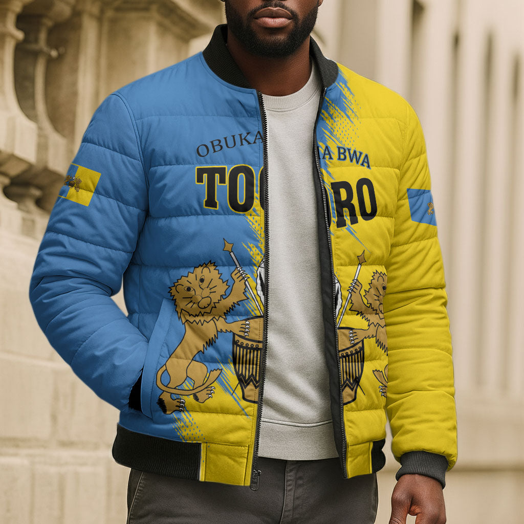 Personalised Kingdom of Tooro Bomber Puffer Jacket Obukama bwa Tooro