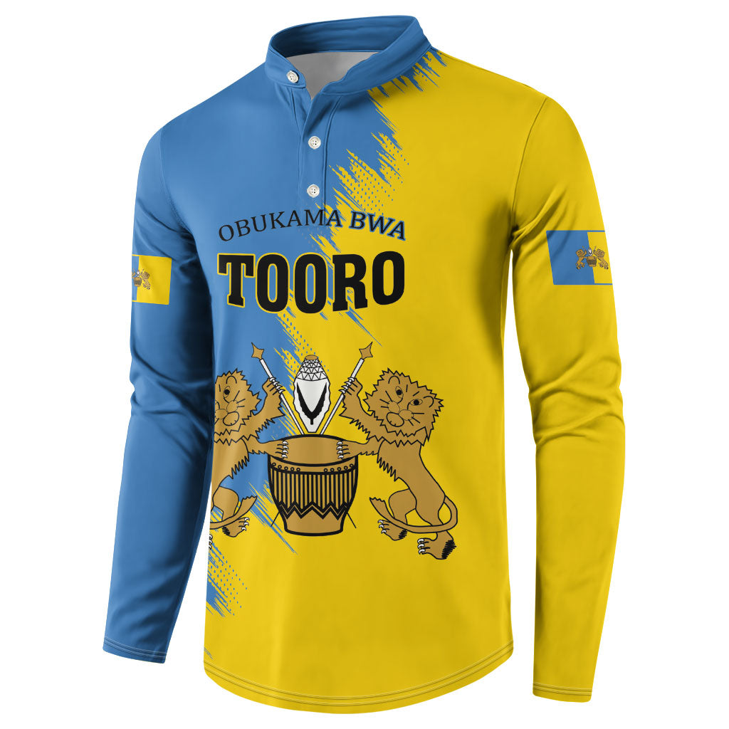 Personalised Kingdom of Tooro Button Sweatshirt Obukama bwa Tooro
