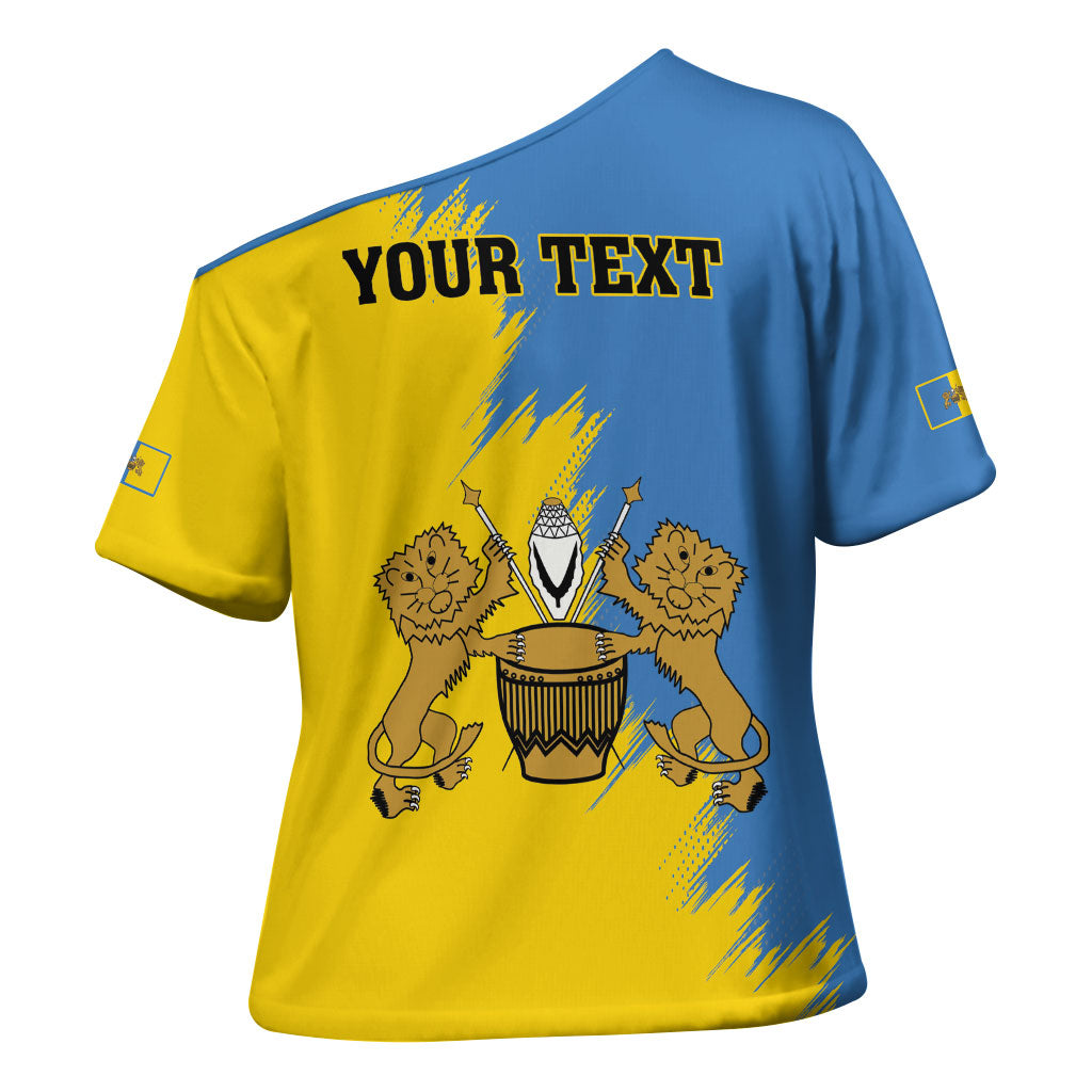 Personalised Kingdom of Tooro Cross Shoulder Shirt Obukama bwa Tooro