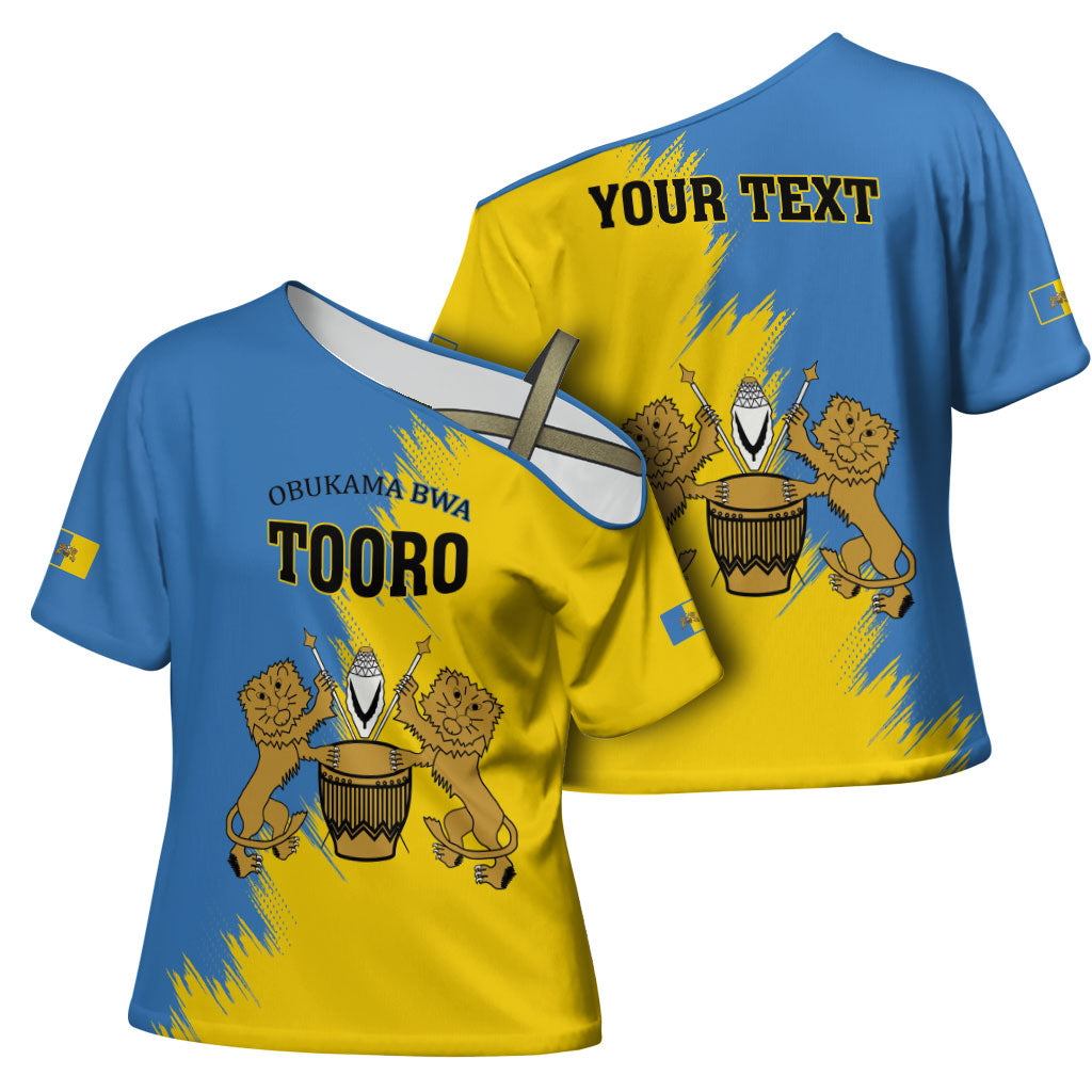 Personalised Kingdom of Tooro Cross Shoulder Shirt Obukama bwa Tooro