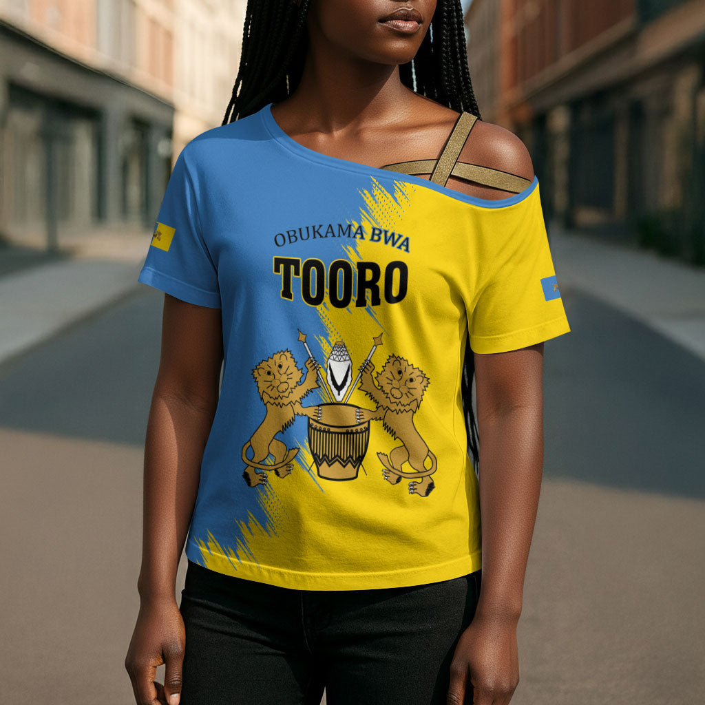 Personalised Kingdom of Tooro Cross Shoulder Shirt Obukama bwa Tooro