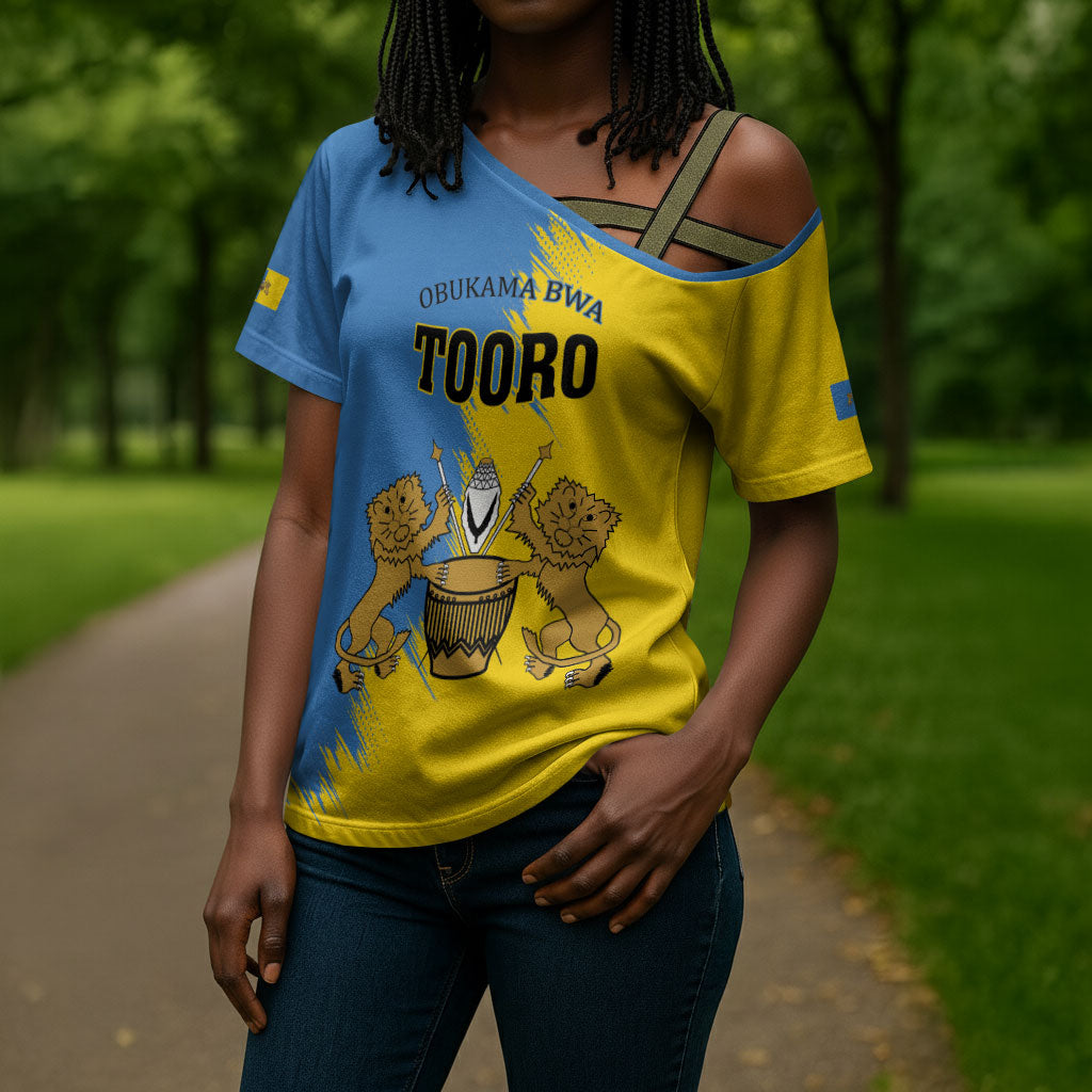 Personalised Kingdom of Tooro Cross Shoulder Shirt Obukama bwa Tooro