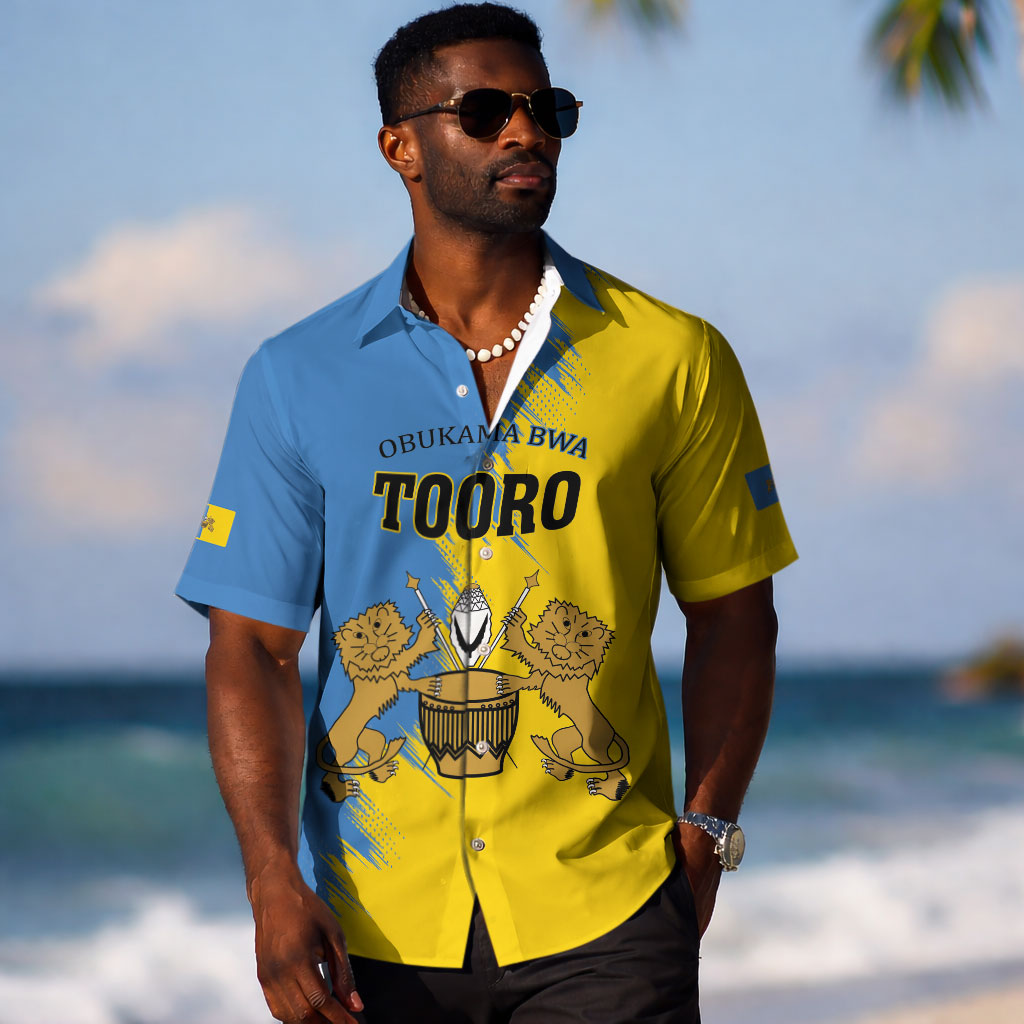 Personalised Kingdom of Tooro Hawaiian Shirt Obukama bwa Tooro