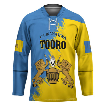 Personalised Kingdom of Tooro Hockey Jersey Obukama bwa Tooro
